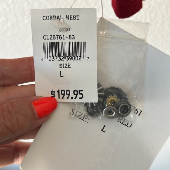 ❗️SOLD❗️NWT GENUINE SUEDE CRIPPLE CREEK JACKET WITH FRINGE AND NATIVE DETAILS - Picture 14 of 14